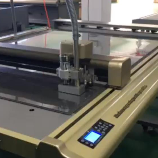 Template cutting machine video