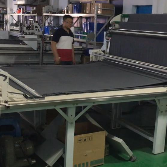 Cotton cloth laying machine vi