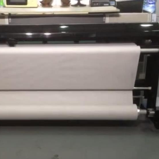 QQ Clothing Inkjet Plotter Video